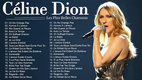 Celine Dion in french